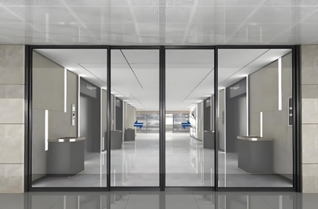 酒泉详解感应门的机组_轨道_传感器选型！